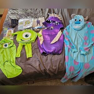 Monsters Inc Family Costumes